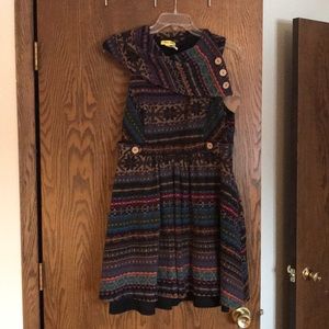 Fair isle coach tour dress